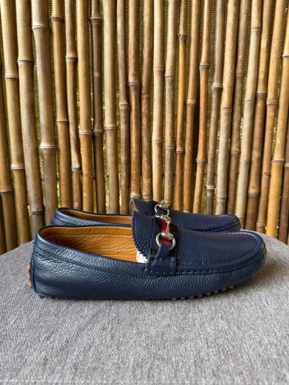 GUCCI men’s leather loafers - Picture 5 of 10